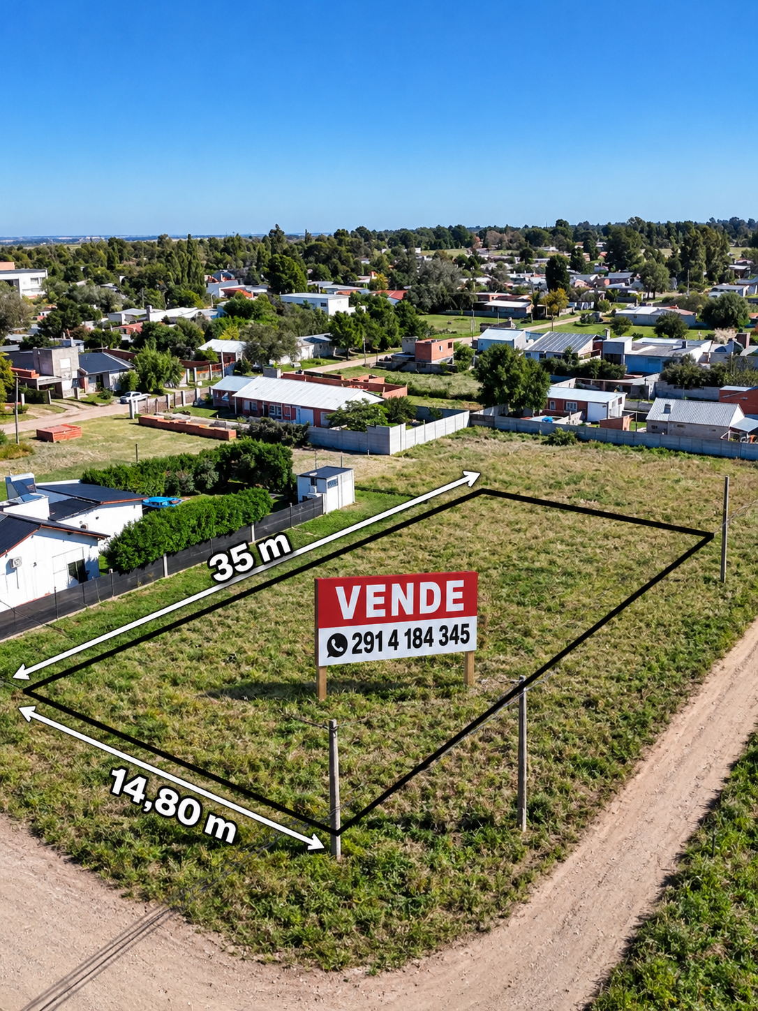 Terreno en Venta en Teniente Luis Lestani Esquina Raúl Wernicke, Espora, Bahía Blanca - Bahía Blanca Propiedades | SITIO OFICIAL l
