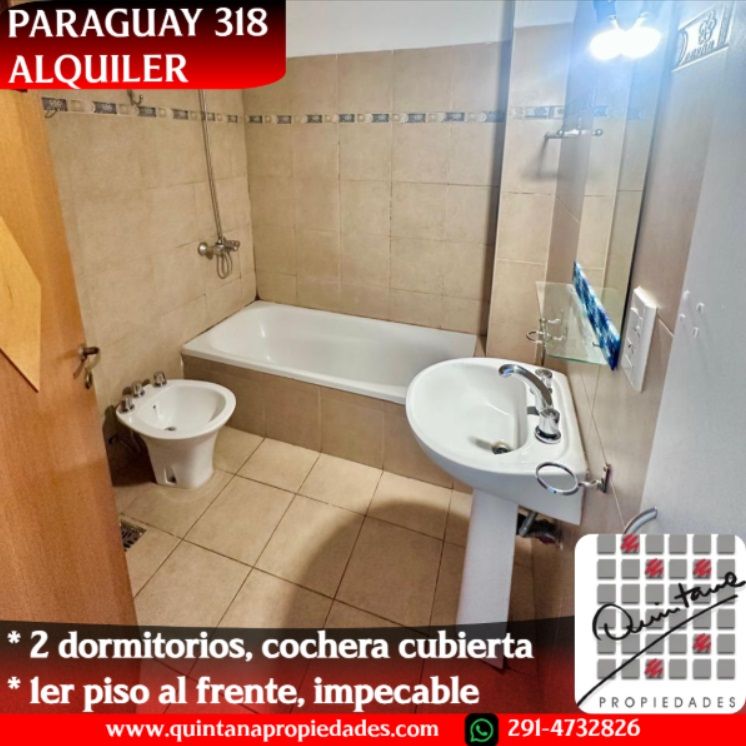 Departamento en Alquiler en Paraguay 318, Universitario, Bahía Blanca - Bahía Blanca Propiedades | SITIO OFICIAL l