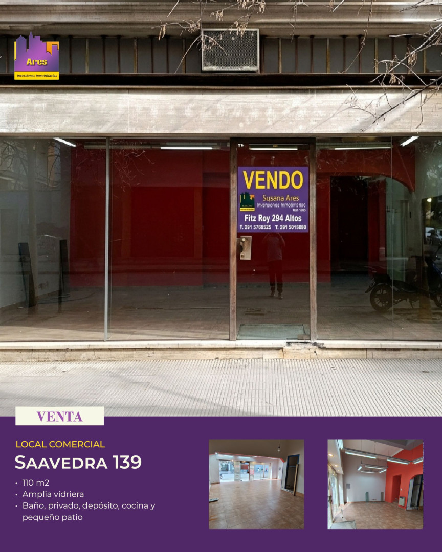 Local en Venta en SAAVEDRA 139, Centro, Bahía Blanca - Bahía Blanca Propiedades | SITIO OFICIAL l