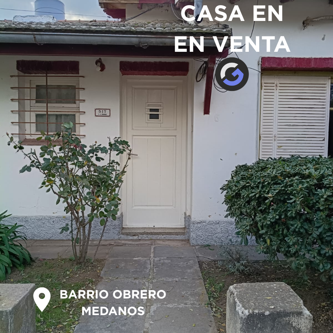 Casa en Venta en Juan Jose Paso Entre Malvinas Argentinas Y Martin Fierro,  Medanos - Bahía Blanca Propiedades | SITIO OFICIAL l