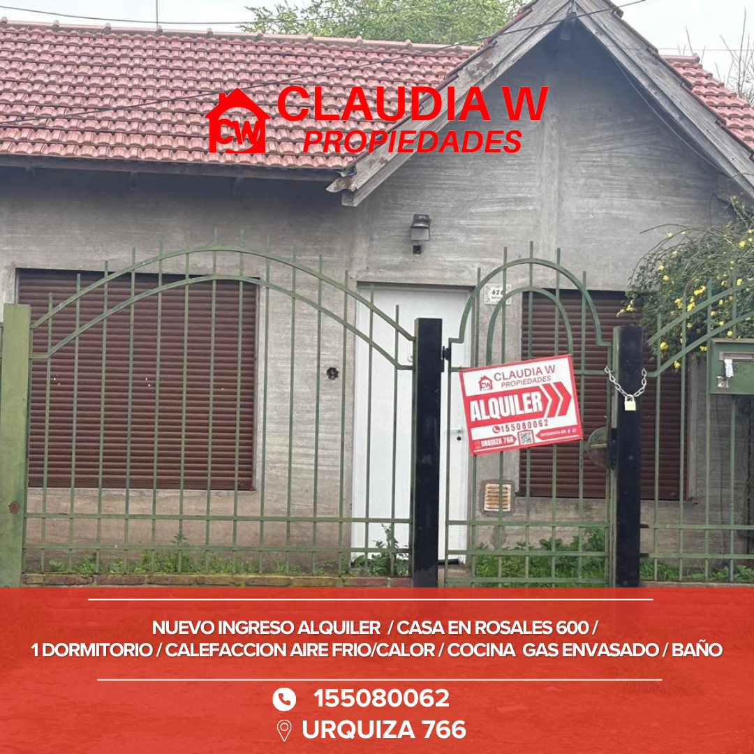Casa en Alquiler en Rosales 600, Hospital Italiano, Bahía Blanca - Bahía Blanca Propiedades | SITIO OFICIAL l