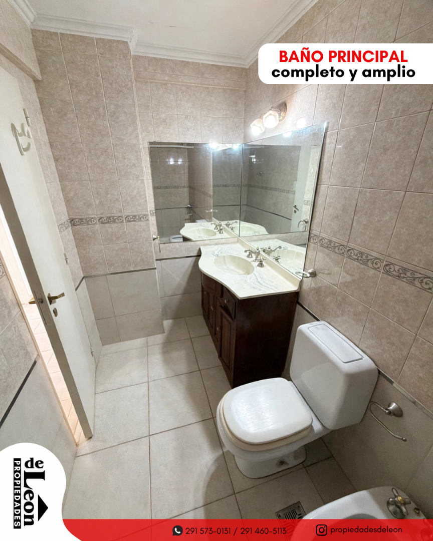 Departamento en Alquiler en Pueyrredon 5, Centro, Bahía Blanca - Bahía Blanca Propiedades | SITIO OFICIAL l