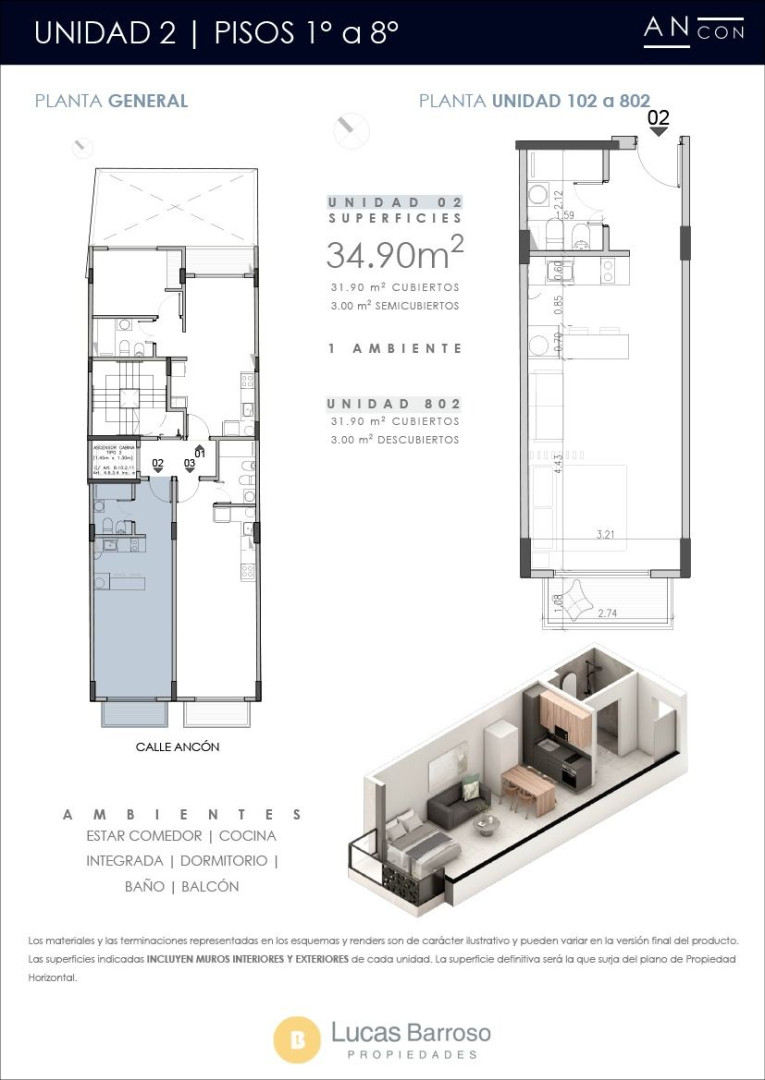 Departamento en Venta en Ancon 5347, Palermo, CABA - Bahía Blanca Propiedades | SITIO OFICIAL l