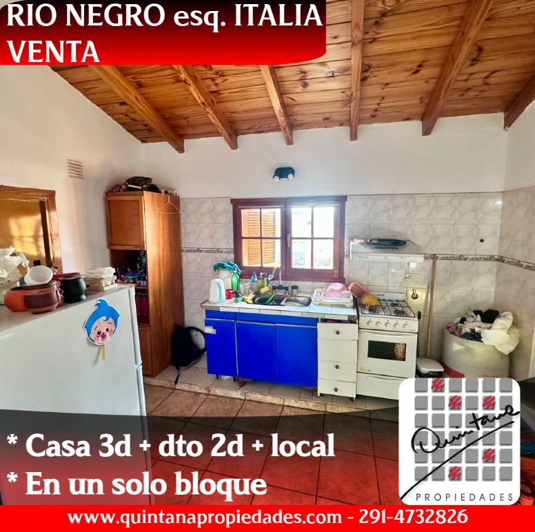 Casa con Local en Venta en Italia Y Rio Negro, Pedro Pico, Bahía Blanca - Bahía Blanca Propiedades | SITIO OFICIAL l