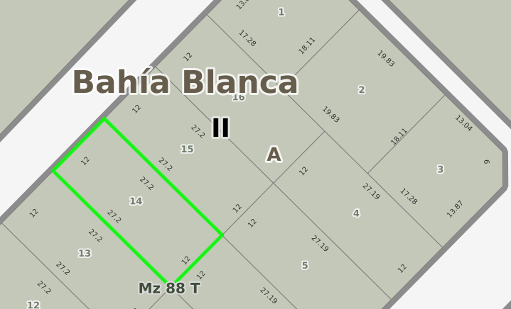 Terreno en Venta en Jose Hernandez 1500,  Bahía Blanca - Bahía Blanca Propiedades | SITIO OFICIAL l