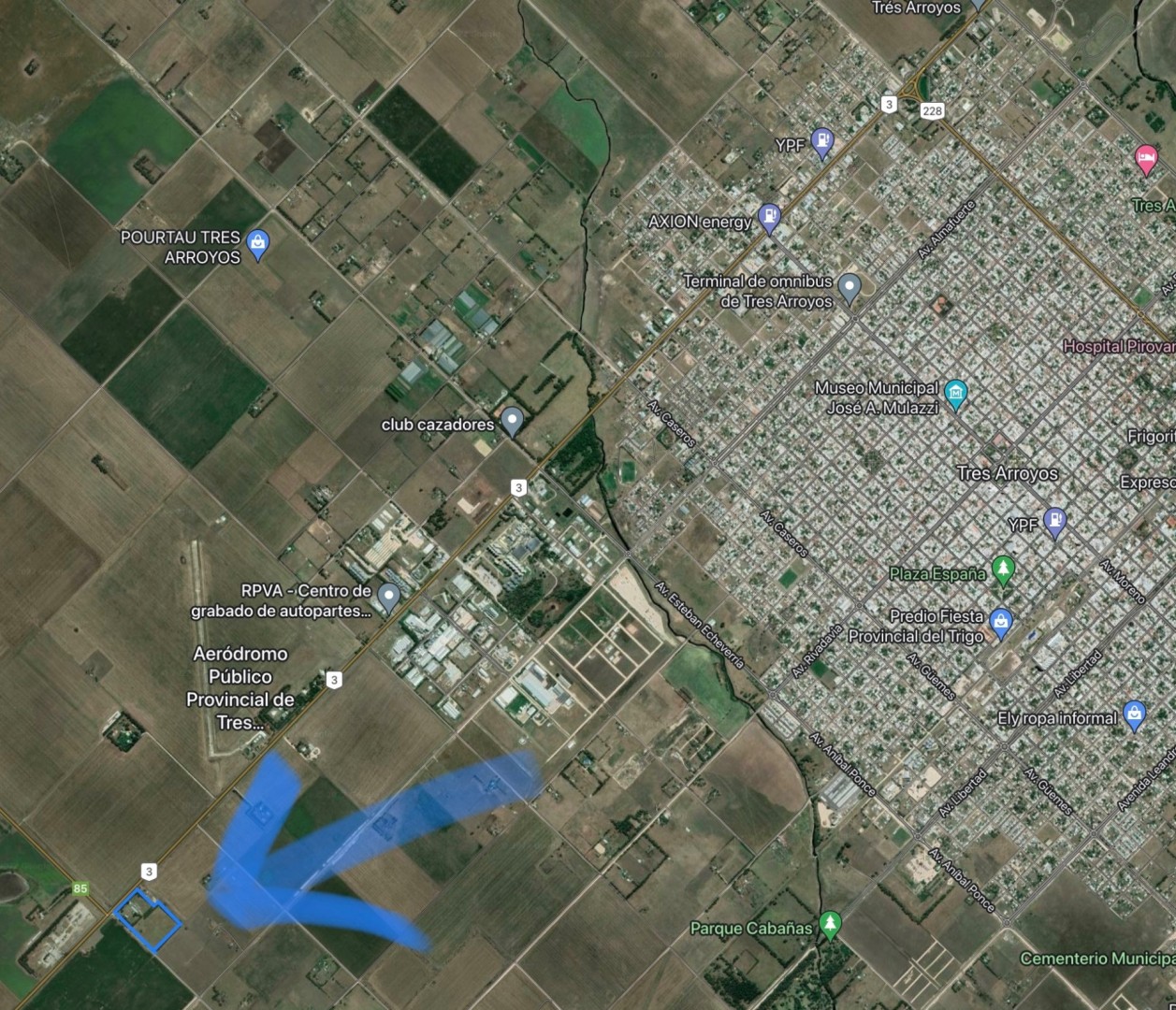 Campo  en Venta en Ruta 3 Km 498,5,  Tres Arroyos - Bahía Blanca Propiedades | SITIO OFICIAL l