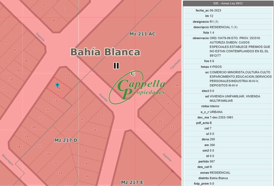 Terreno en Venta en Jose Hernandez Y Zapiola,  Bahía Blanca - Bahía Blanca Propiedades | SITIO OFICIAL l