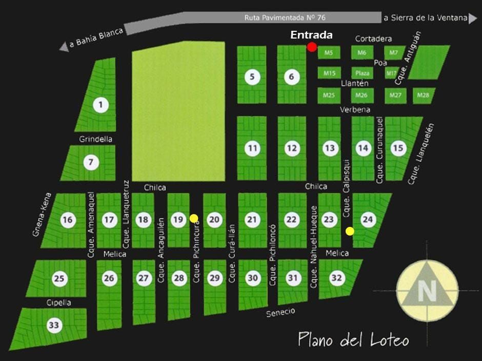 Terreno en Venta en San Andres De La Sierra,  San Andres de las Sierras - Bahía Blanca Propiedades | SITIO OFICIAL l