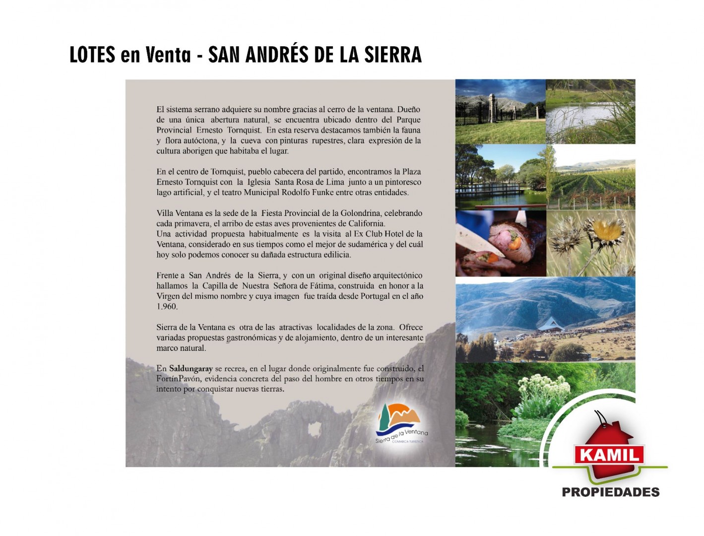 Terreno en Venta en RP 76 Km 228,  San Andres de las Sierras - Bahía Blanca Propiedades | SITIO OFICIAL l