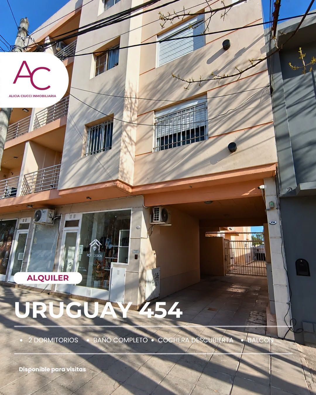 Departamento en Alquiler en URUGUAY 454,  Bahía Blanca - Bahía Blanca Propiedades | SITIO OFICIAL l