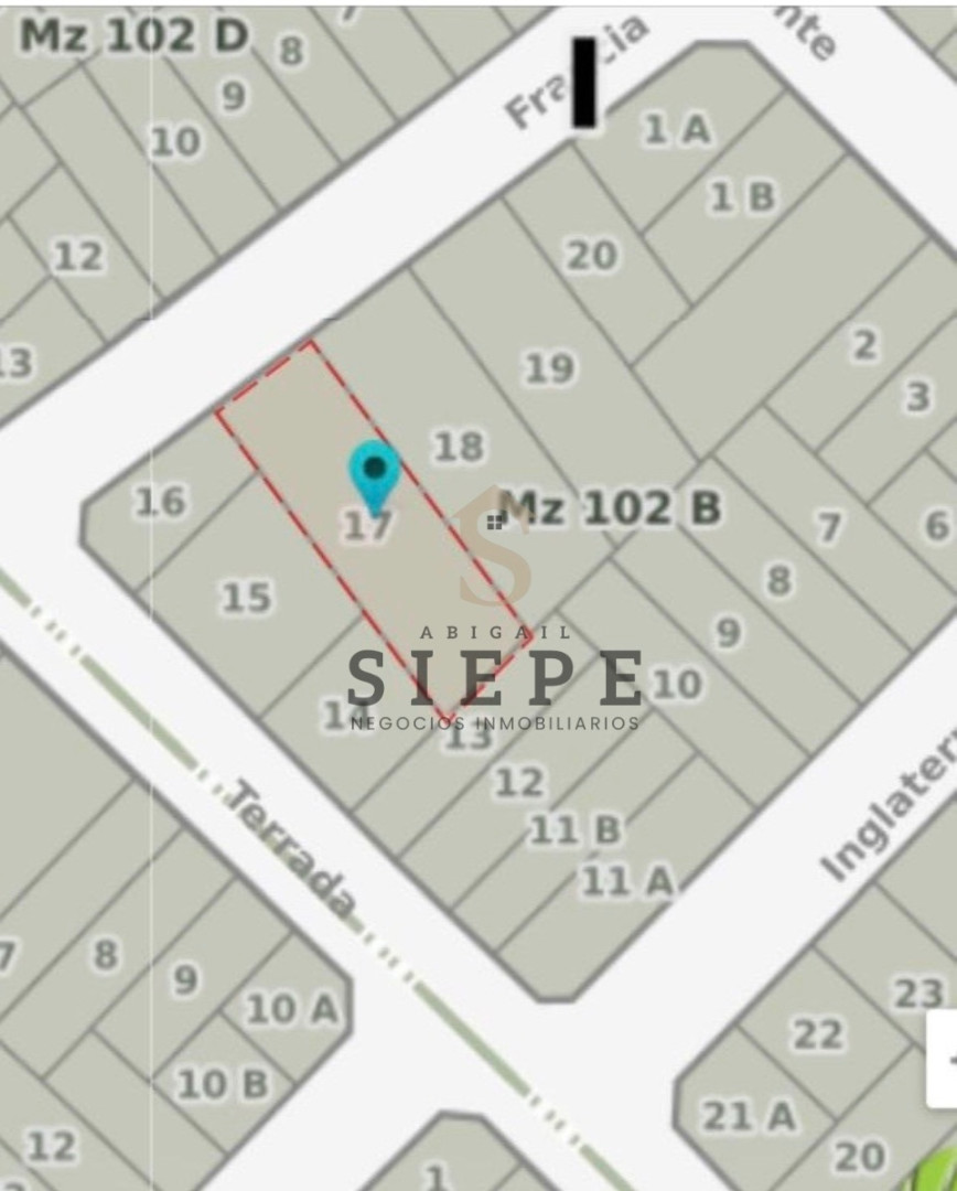 Terreno en Venta en Francia 400,  Bahía Blanca - Bahía Blanca Propiedades | SITIO OFICIAL l