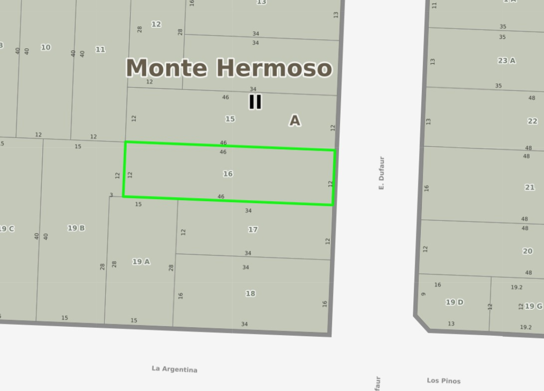 Terreno en Venta en Dufaur 118, Centro, Monte Hermoso - Bahía Blanca Propiedades | SITIO OFICIAL l