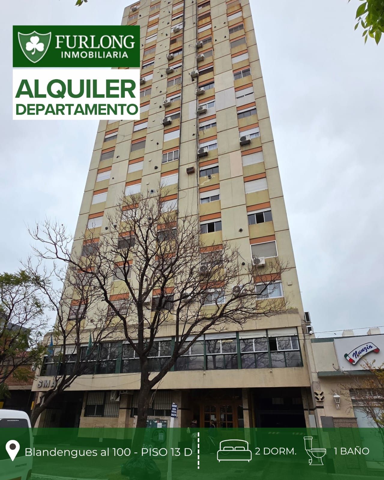 Departamento en Alquiler en Blandengues 147, Centro, Bahía Blanca - Bahía Blanca Propiedades | SITIO OFICIAL l