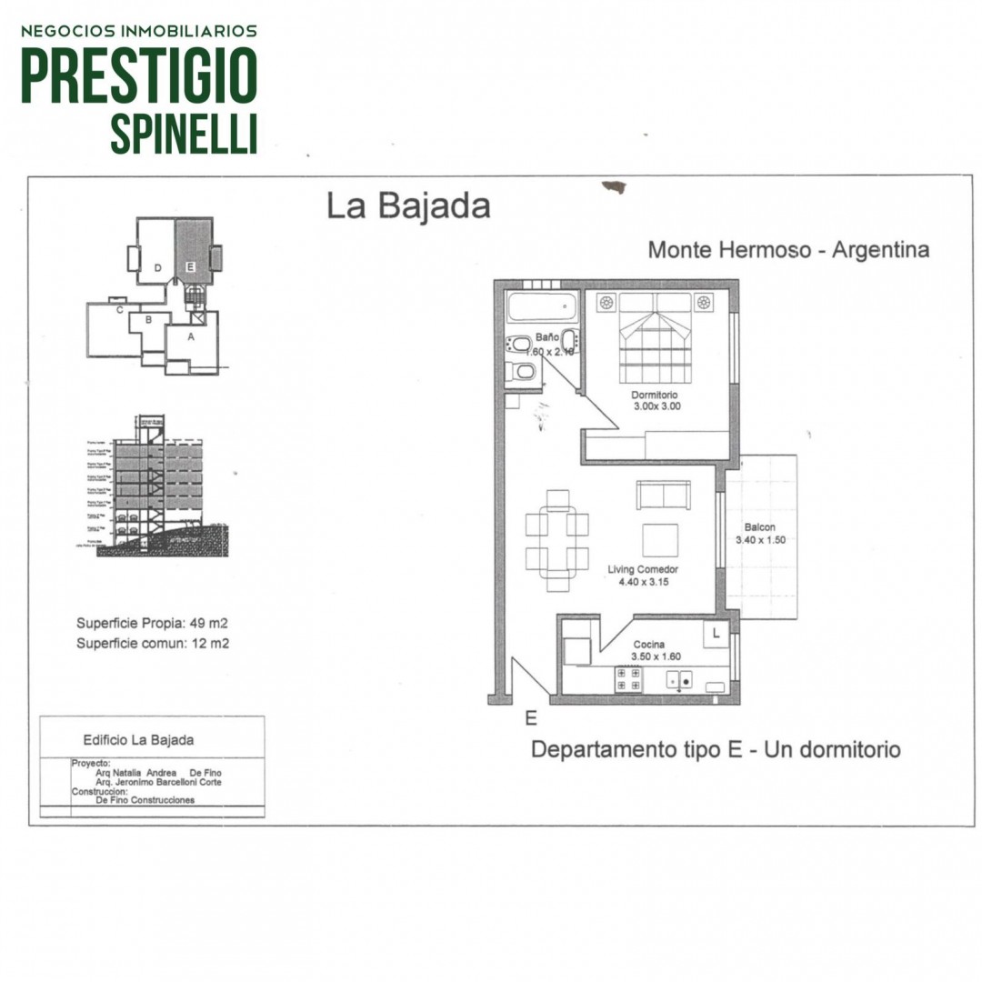 Departamento en Venta en  Pedro De Mendoza 276,  Monte Hermoso - Bahía Blanca Propiedades | SITIO OFICIAL l