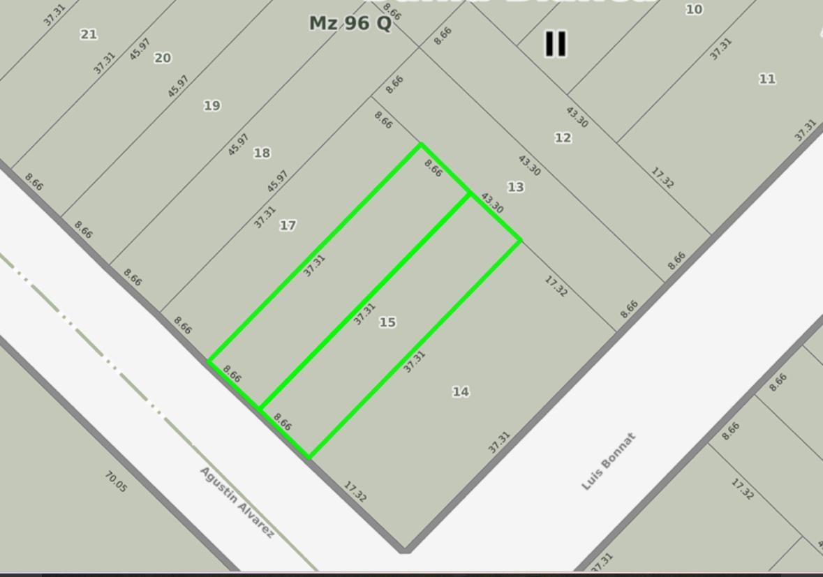 Terreno en Venta en Agustin Alvarez 4000, Villa Belgrano, Bahía Blanca - Bahía Blanca Propiedades | SITIO OFICIAL l