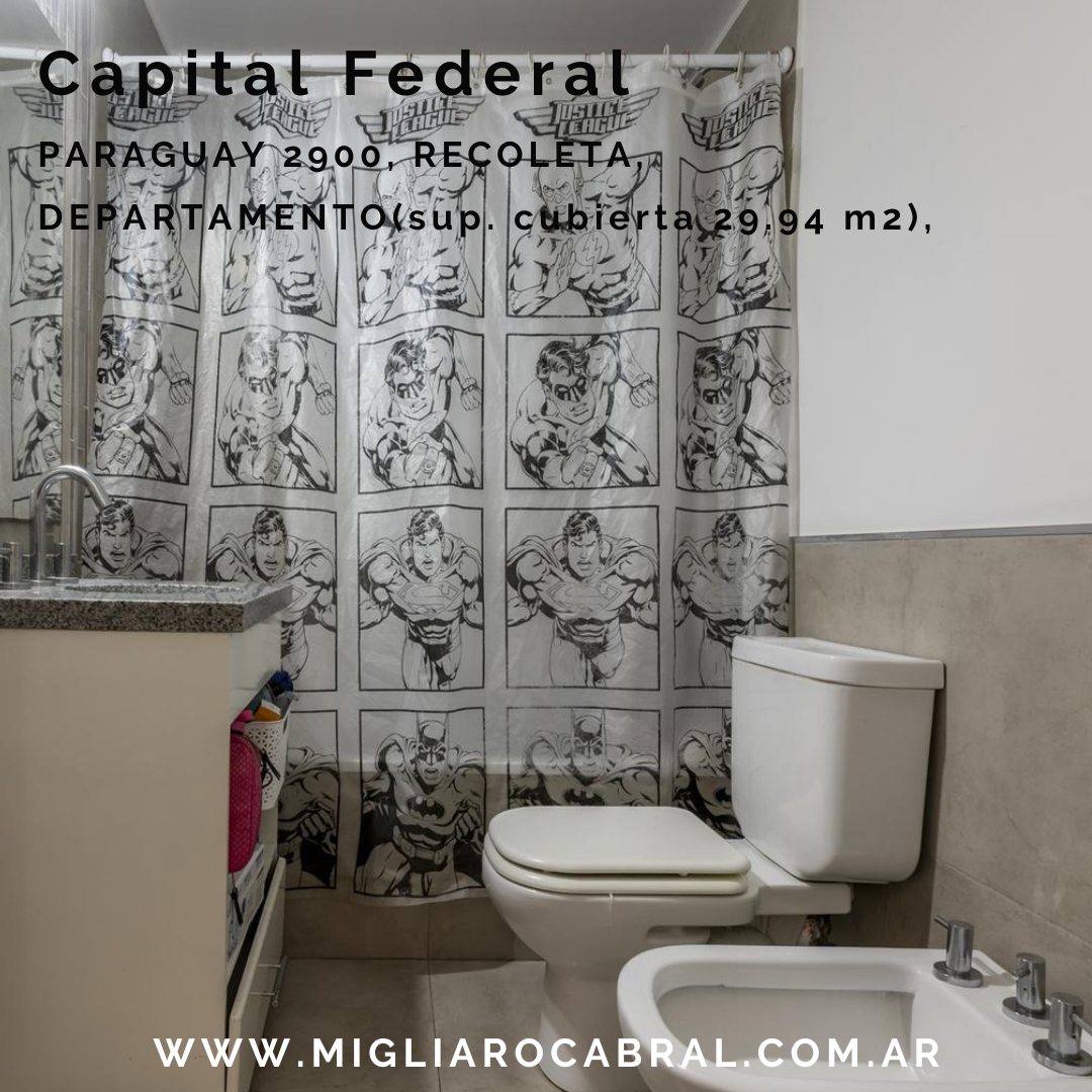 Departamento en Venta en PARAGUAY 2900, Recoleta, CABA - Bahía Blanca Propiedades | SITIO OFICIAL l