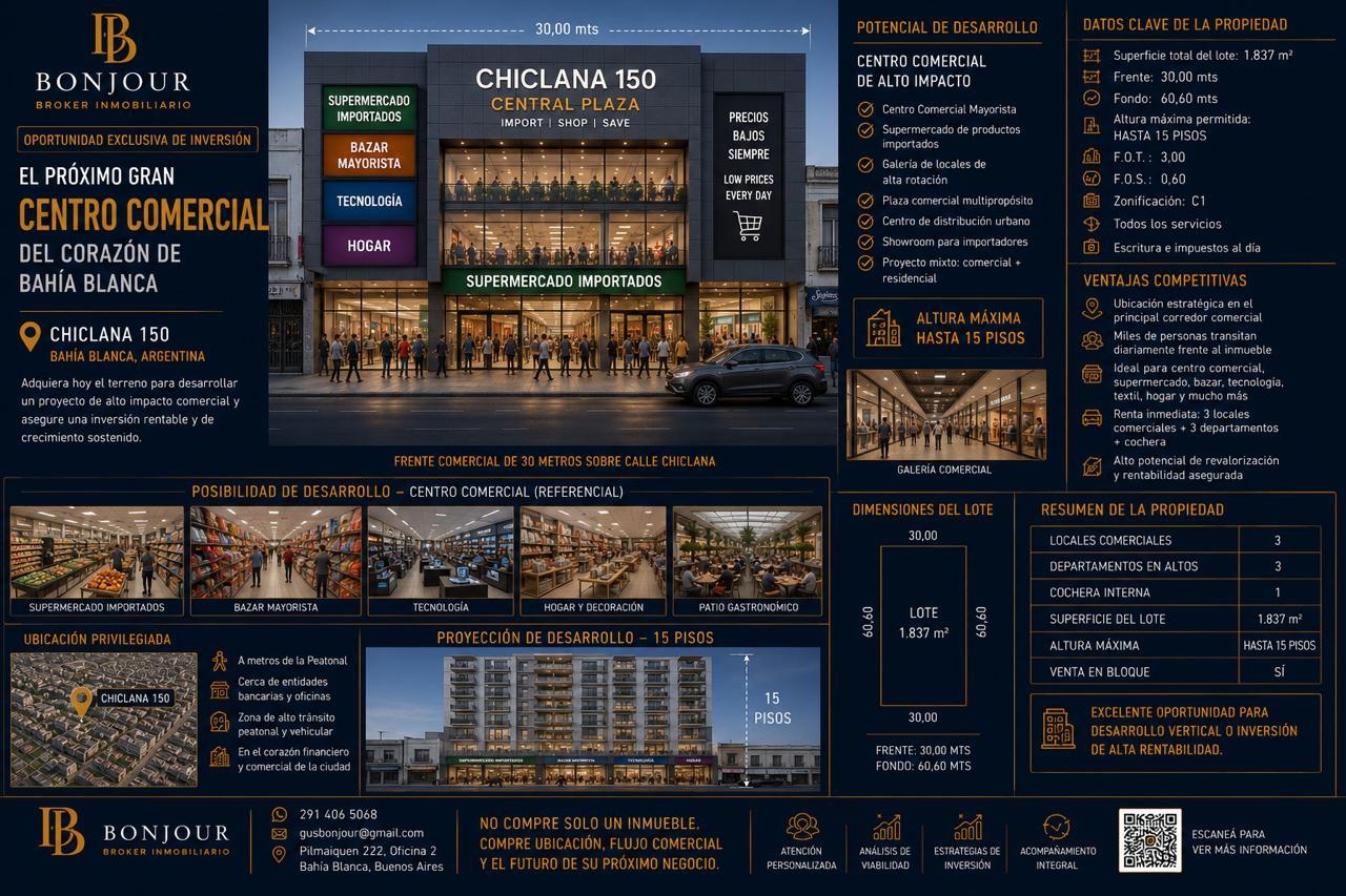 Local en Venta en Chiclana 150, Centro, Bahía Blanca - Bahía Blanca Propiedades | SITIO OFICIAL l