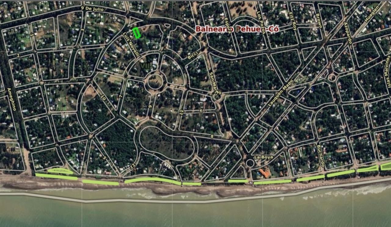 Terreno en Venta en 9 De Julio Y Novelli,  Pehuen Co - Bahía Blanca Propiedades | SITIO OFICIAL l