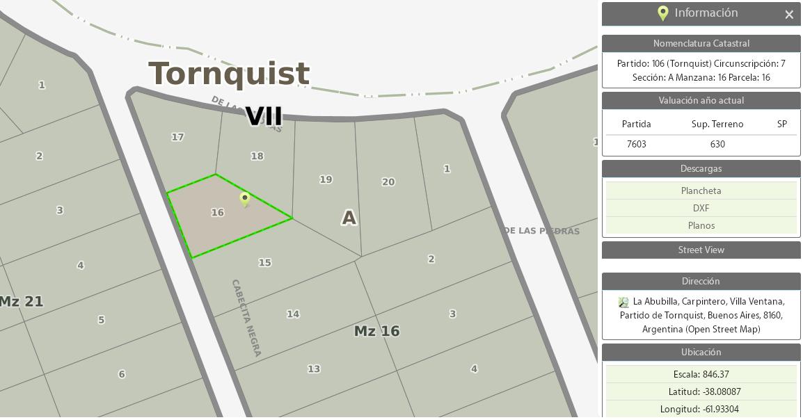 Terreno en Venta   Villa Ventana - Bahía Blanca Propiedades | SITIO OFICIAL l