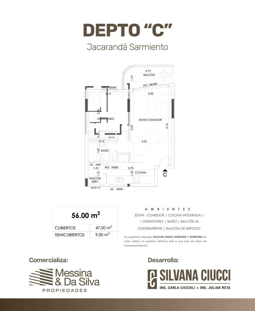 Departamento en Venta en Sarmiento 700, Napostá, Bahía Blanca - Bahía Blanca Propiedades | SITIO OFICIAL l