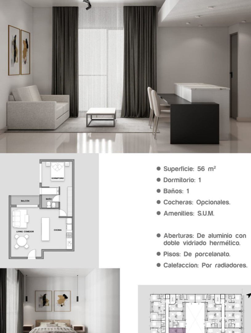 Departamento en Venta en VIEYTES 1040 , Pacifico, Bahía Blanca - Bahía Blanca Propiedades | SITIO OFICIAL l