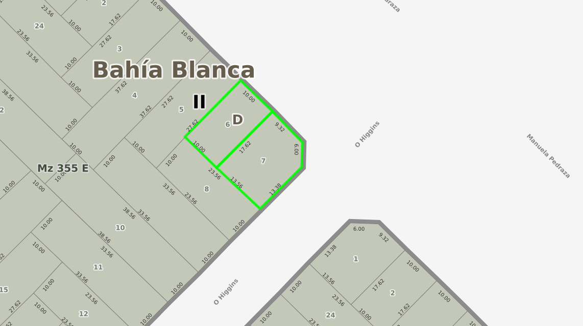 Terreno en Venta en O Higgins 2401, Colon, Bahía Blanca - Bahía Blanca Propiedades | SITIO OFICIAL l