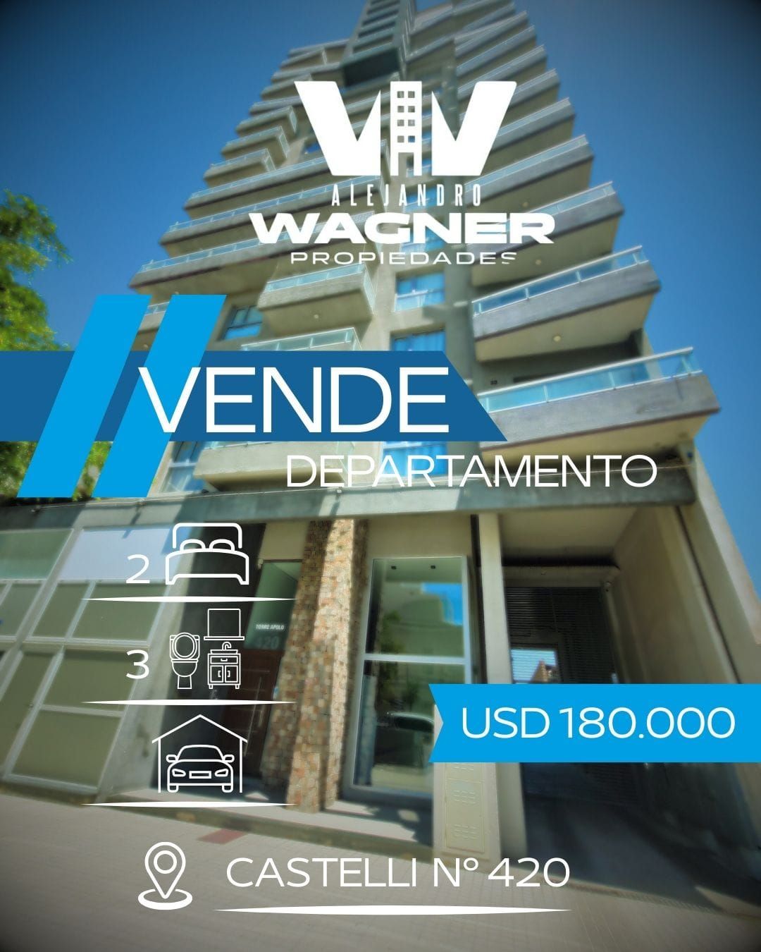 Departamento en Venta en Castelli 420, Centro, Bahía Blanca - Bahía Blanca Propiedades | SITIO OFICIAL l