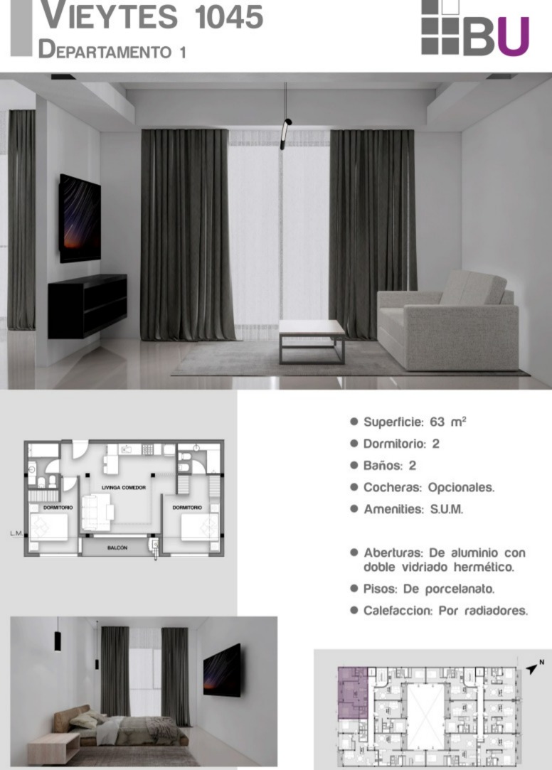 Departamento en Venta en Vieytes 1045,  Bahía Blanca - Bahía Blanca Propiedades | SITIO OFICIAL l