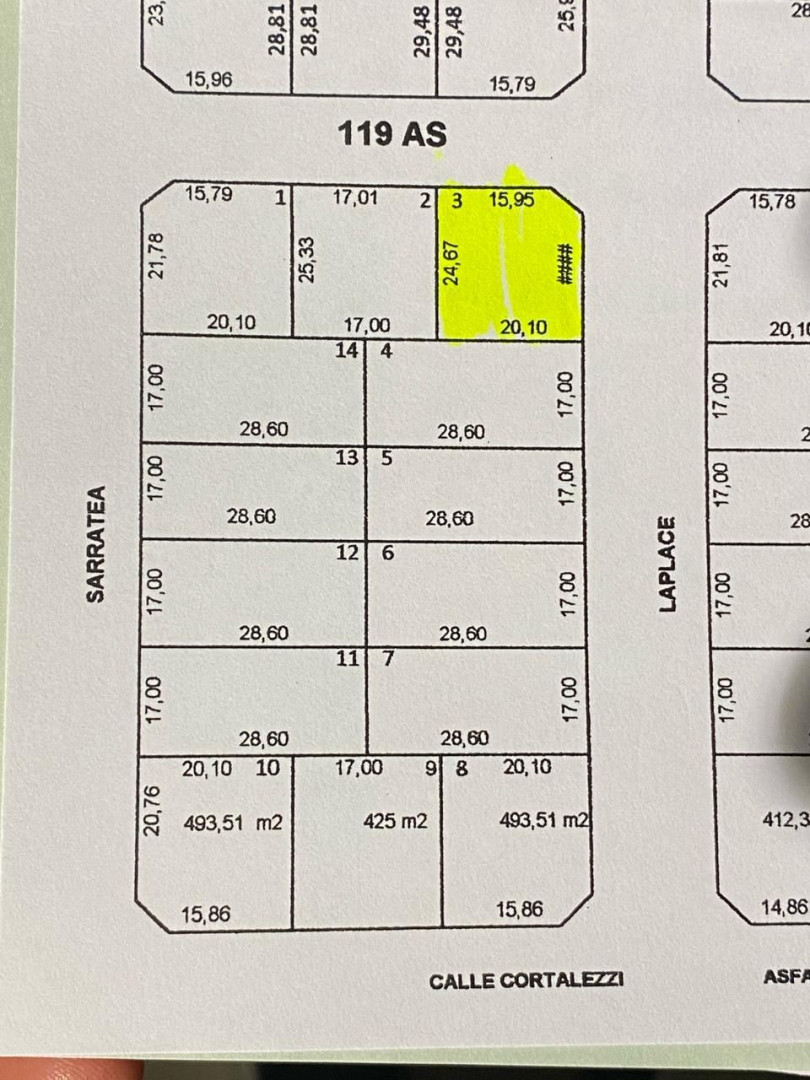 Terreno en Venta en Mayor De Elias Y Laplace, Las Acacias, Bahía Blanca - Bahía Blanca Propiedades | SITIO OFICIAL l