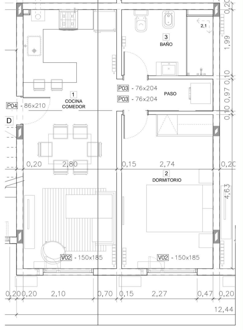 Departamento en Venta en 12 DE OCTUBRE 2281 , Villa del Parque, Bahía Blanca - Bahía Blanca Propiedades | SITIO OFICIAL l