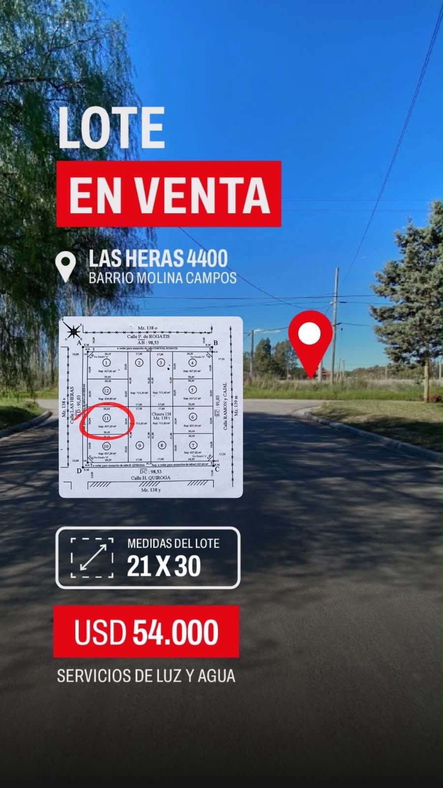 Terreno en Venta en Las Heras 4400, Patagonia, Bahía Blanca - Bahía Blanca Propiedades | SITIO OFICIAL l