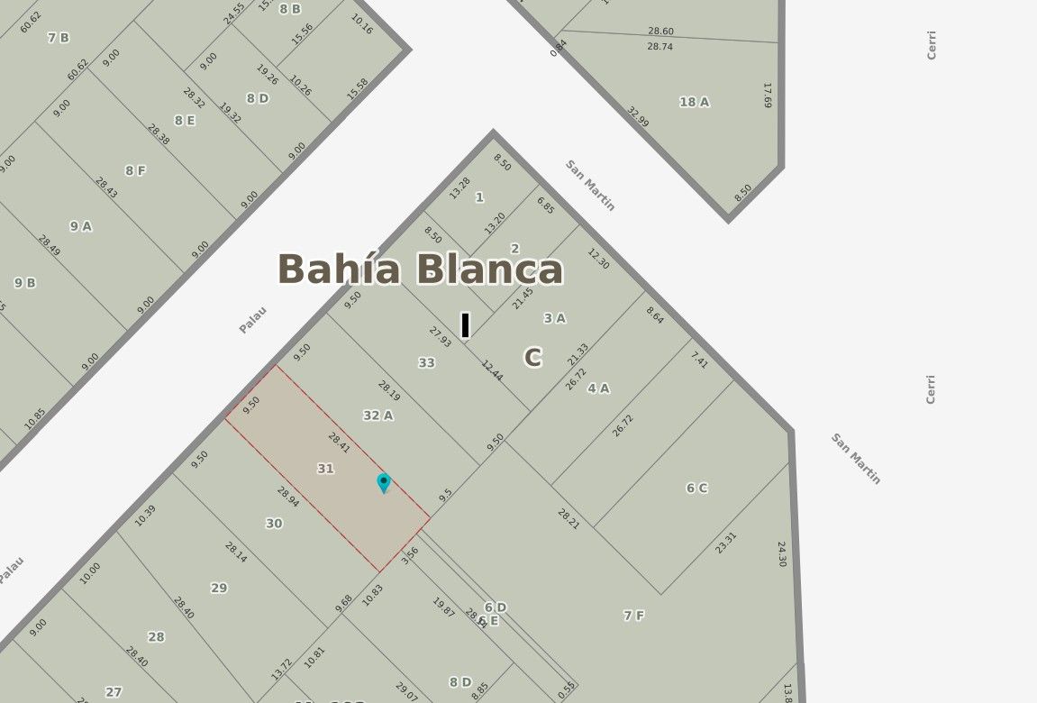 Terreno en Venta en PALAU, 75,  Bahía Blanca - Bahía Blanca Propiedades | SITIO OFICIAL l