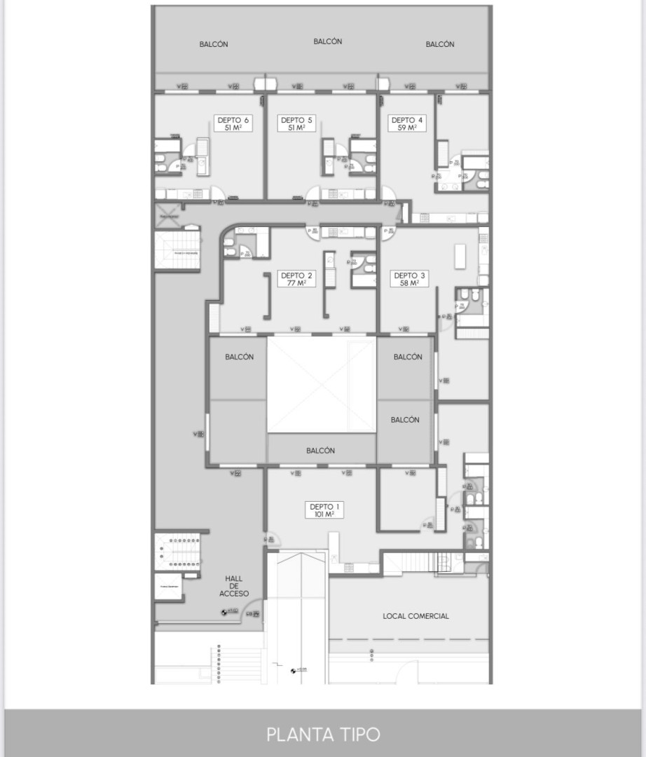 Departamento en Venta en Vieytes 1045, Pacifico, Bahía Blanca - Bahía Blanca Propiedades | SITIO OFICIAL l