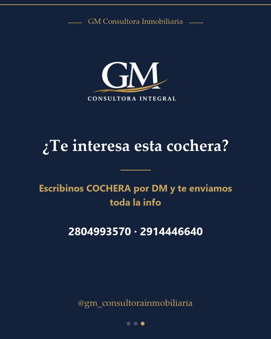 Cochera en Venta en Alrm, Centro, Bahía Blanca - Bahía Blanca Propiedades | SITIO OFICIAL l