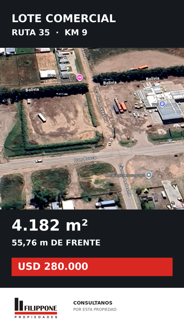 Terreno en Venta en Ruta Nacional 35 Km9, Don Ramiro, Bahía Blanca - Bahía Blanca Propiedades | SITIO OFICIAL l