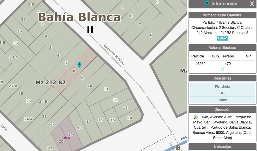 Terreno en Venta en Alem 1650, Universitario, Bahía Blanca - Bahía Blanca Propiedades | SITIO OFICIAL l
