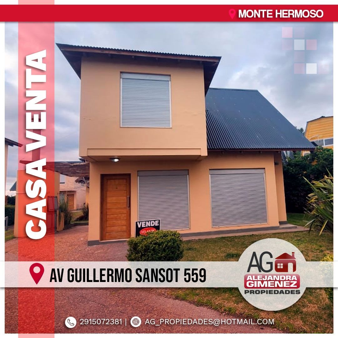 Casa en Venta en Av. Guillermo Sansot  500, Pinar del Golf, Monte Hermoso - Bahía Blanca Propiedades | SITIO OFICIAL l
