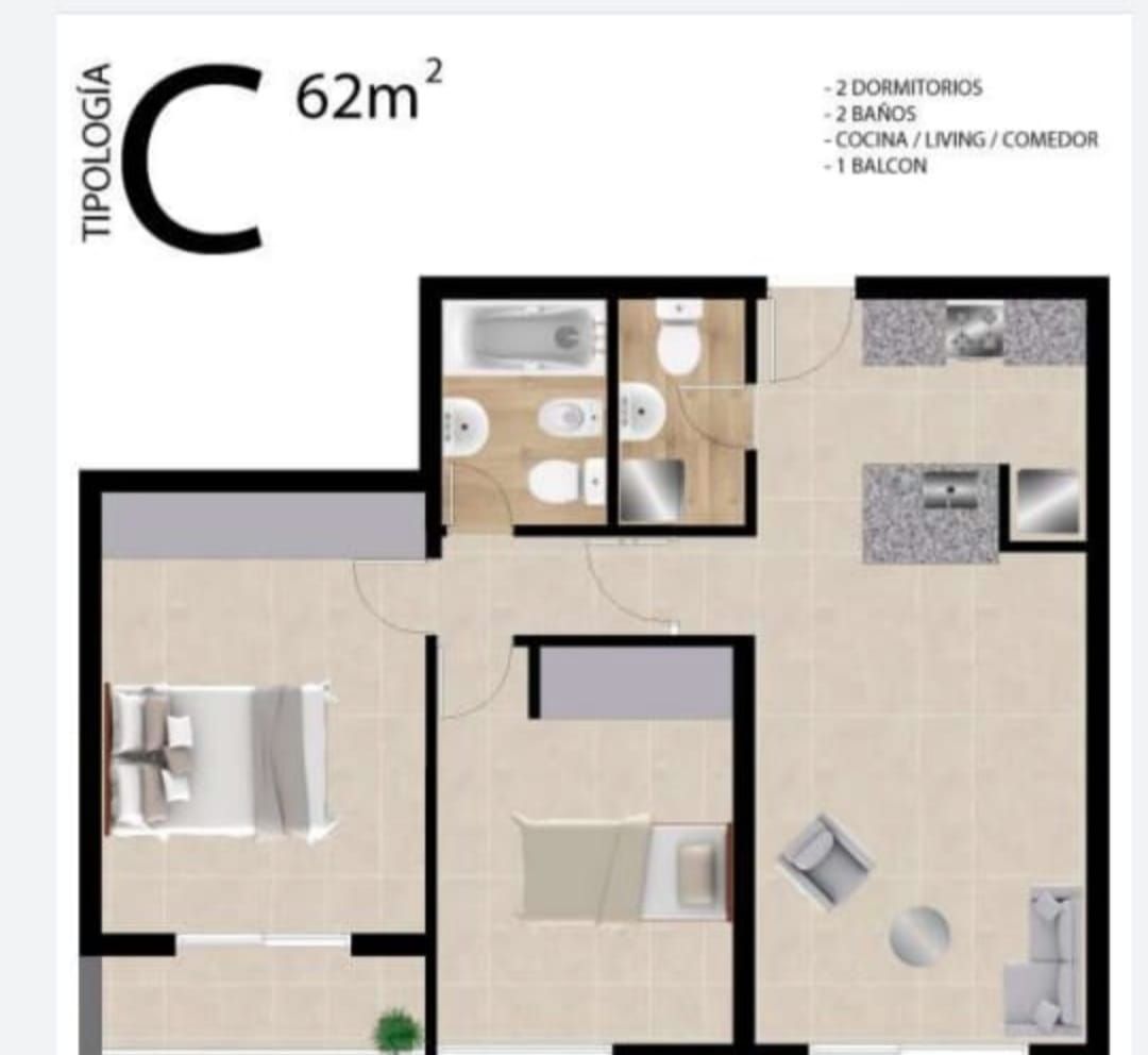 Departamento en Venta en O´higgins 530, Centro, Bahía Blanca - Bahía Blanca Propiedades | SITIO OFICIAL l