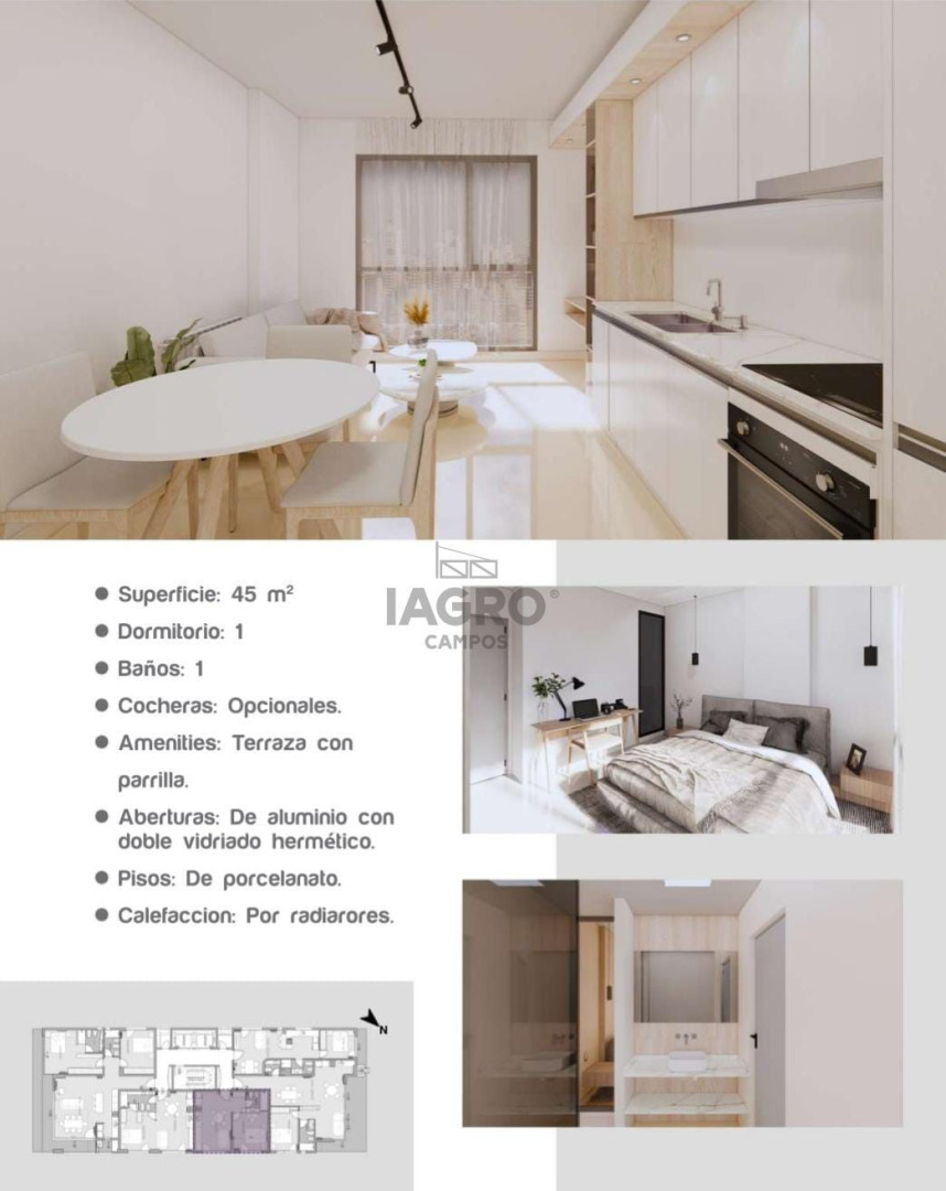 Departamento en Venta en O'higgins 237, Centro, Bahía Blanca - Bahía Blanca Propiedades | SITIO OFICIAL l