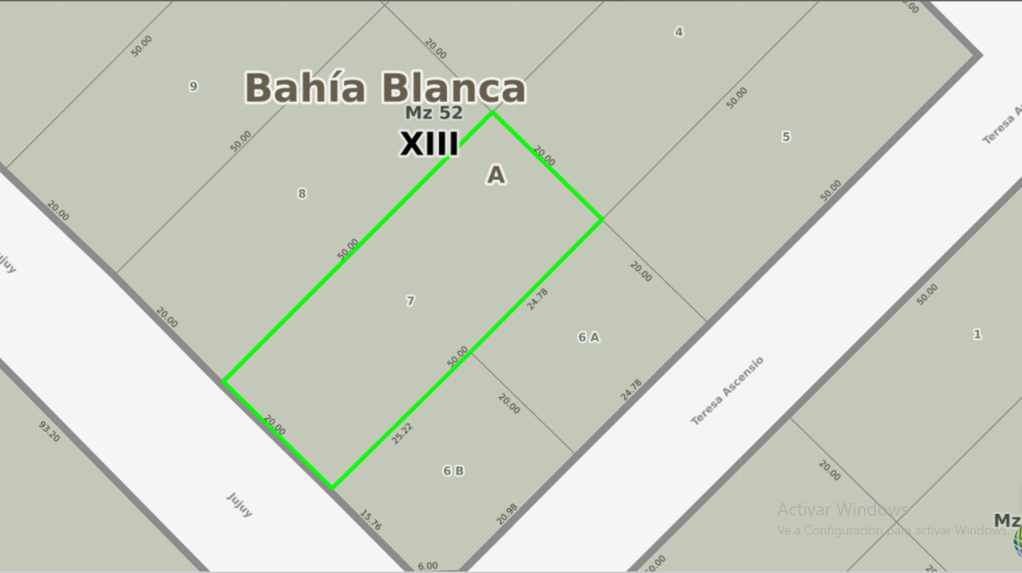 Terreno en Venta en Jujuy Y Teresa Ascensio, Villa Bordeu, Bahía Blanca - Bahía Blanca Propiedades | SITIO OFICIAL l