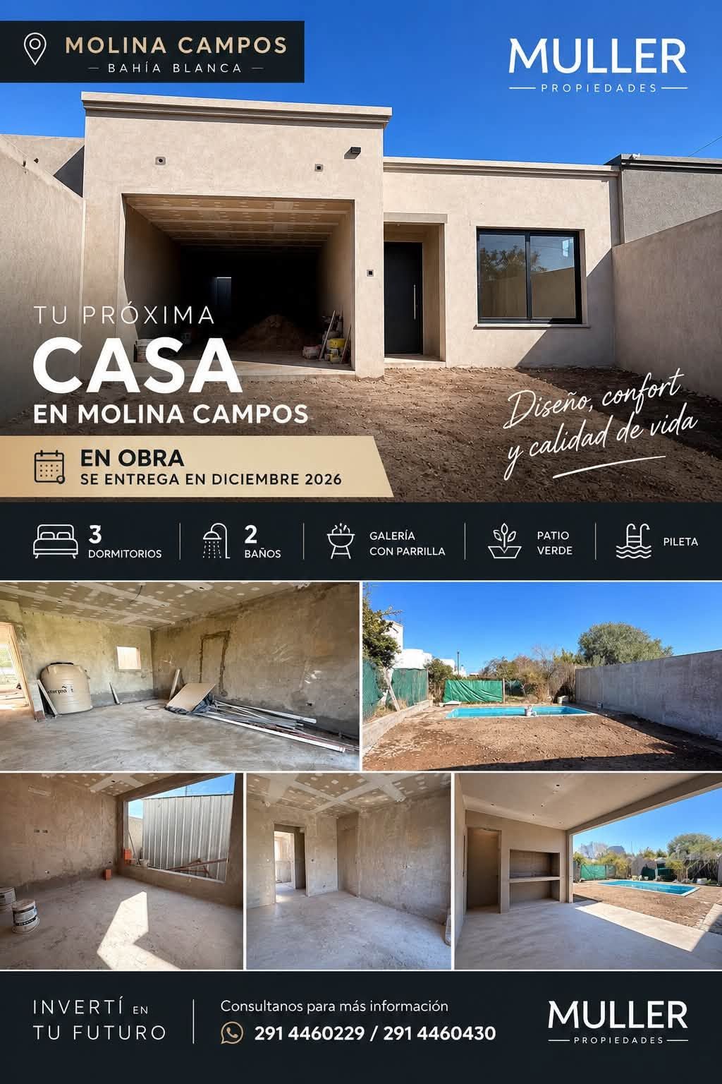 Casa en Venta en GAMBARTES  300, Molina Campos, Bahía Blanca - Bahía Blanca Propiedades | SITIO OFICIAL l