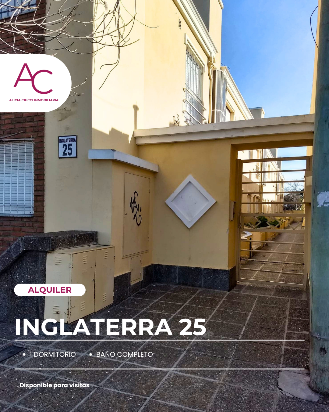 Departamento en Alquiler en INGLATERRA 25,  Bahía Blanca - Bahía Blanca Propiedades | SITIO OFICIAL l