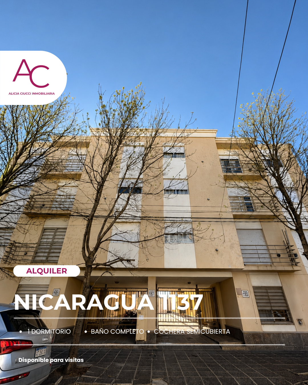 Departamento en Alquiler en Nicaragua 1137, Universitario, Bahía Blanca - Bahía Blanca Propiedades | SITIO OFICIAL l
