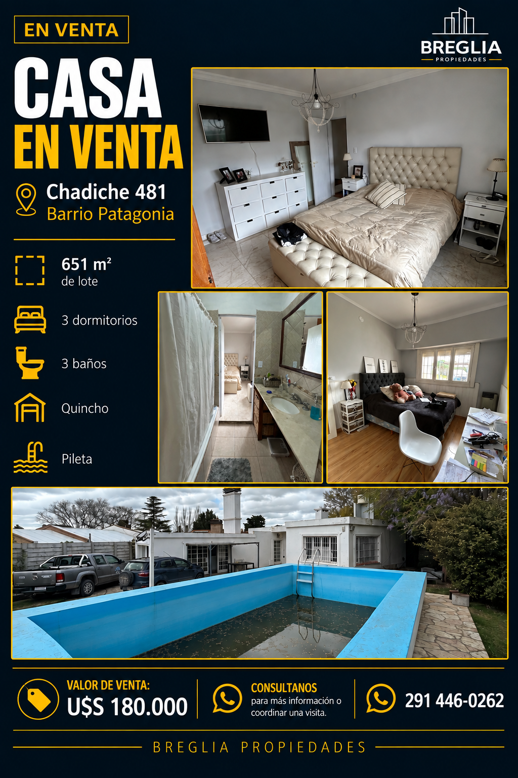 Casa en Venta en Chadiche 481, Patagonia, Bahía Blanca - Bahía Blanca Propiedades | SITIO OFICIAL l
