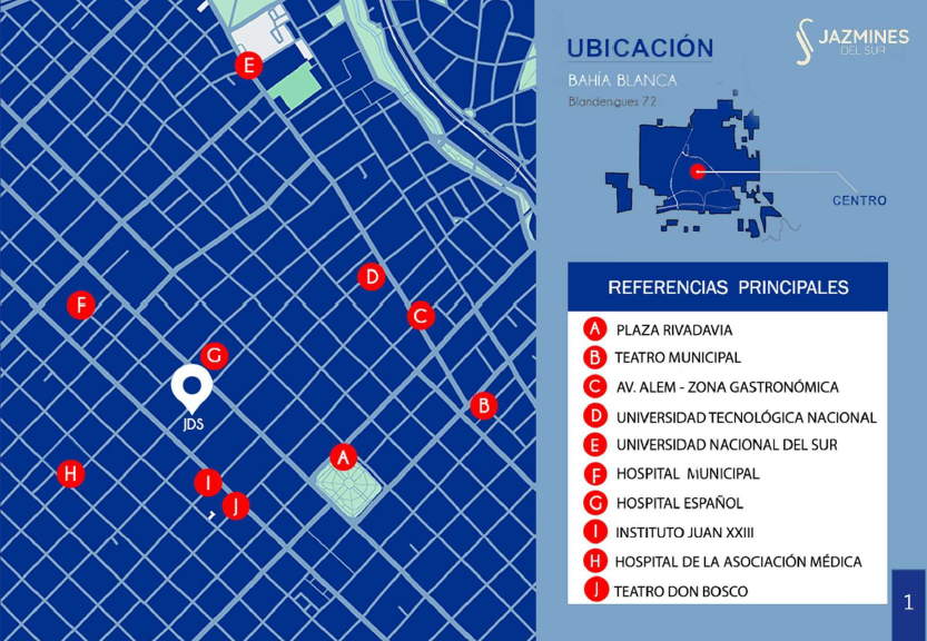 Departamento en Venta en Blandengues 72, Centro, Bahía Blanca - Bahía Blanca Propiedades | SITIO OFICIAL l