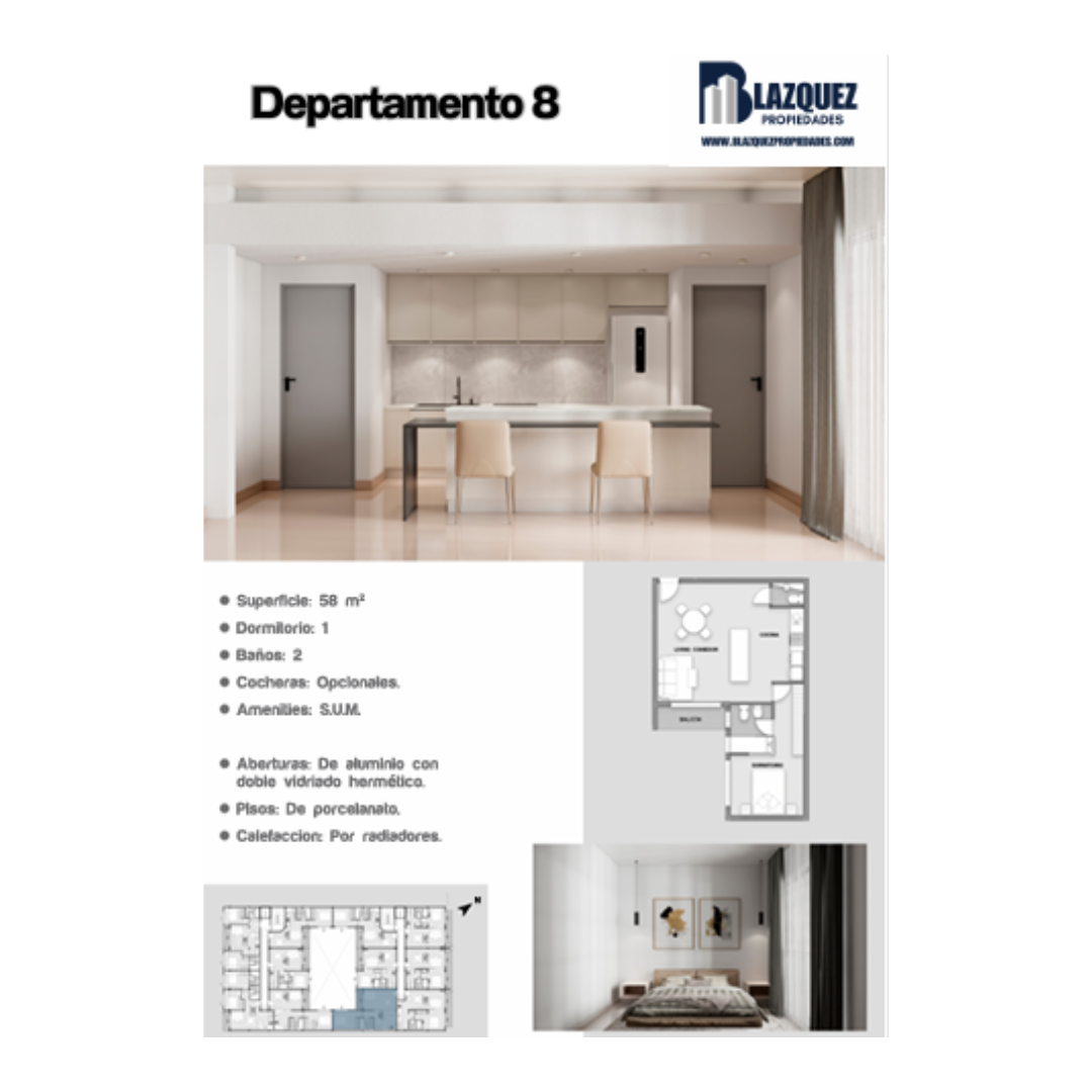 Departamento en Venta en VIEYTES 1045, Pacifico, Bahía Blanca - Bahía Blanca Propiedades | SITIO OFICIAL l