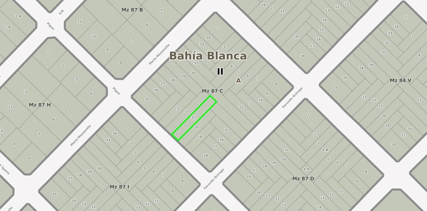Terreno en Venta en Pigue 3050,  Bahía Blanca - Bahía Blanca Propiedades | SITIO OFICIAL l
