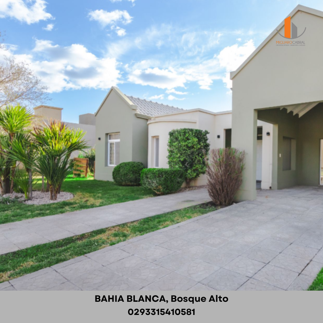 Casa en Venta  Bosque Alto, Bahía Blanca - Bahía Blanca Propiedades | SITIO OFICIAL l