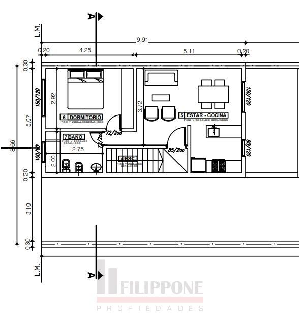 Departamento en Venta en Darwin 577, Macrocentro, Bahía Blanca - Bahía Blanca Propiedades | SITIO OFICIAL l