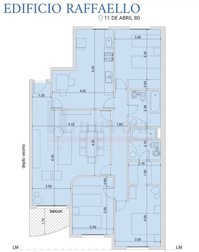 Semipiso en Venta en 11 De Abril 80, Centro, Bahía Blanca - Bahía Blanca Propiedades | SITIO OFICIAL l